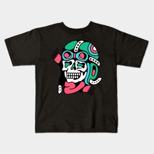 Skull pilot Kids T-Shirt